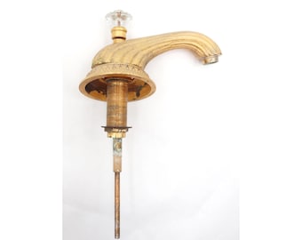 Reclaimed Empire Gilded Brass Bathroom Faucet
