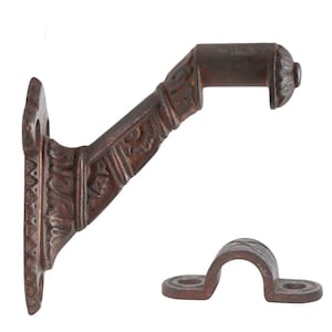 Antique Aesthetic Iron Rail Bracket