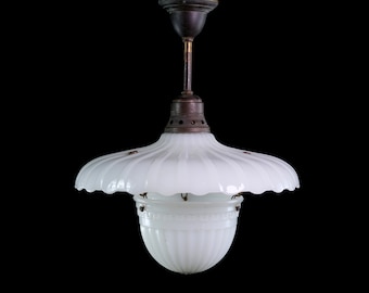 Vintage milk glass ceiling light fixtures online