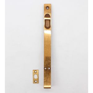 Nowoczesna śruba podłogowa 9-calowa ze stali mosiężnej, montowana na płasko