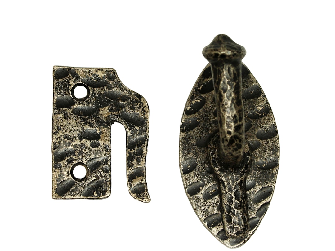 Antique Hammered Arts & Crafts Iron Lever Latch - Etsy