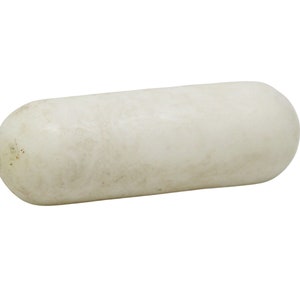 Vintage 1.75 in. White Small Plastic Pull