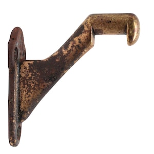 Antique Cast Iron or Steel Rail Bracket