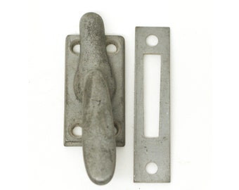 Vintage Brushed Steel Window Casement Lock