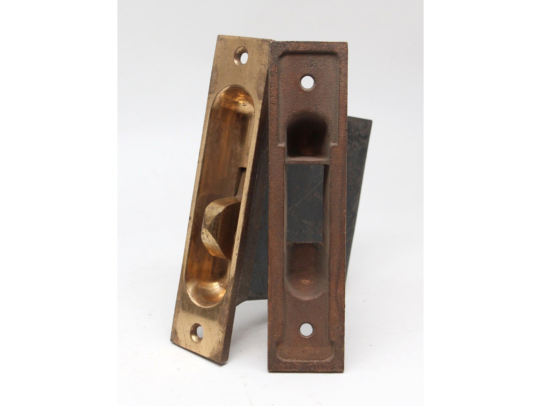 Vintage Sargent Passage Mortise Door Lock With Strike Plate Etsy