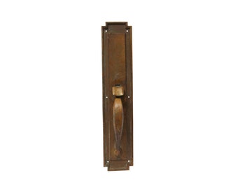 Antike Bronze Art Deco 17 in. Sargent Türgriff