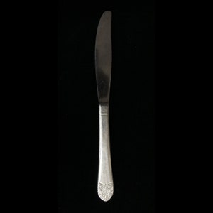 Waldorf Astoria Silver Plated Art Deco Salad Knife Flatware
