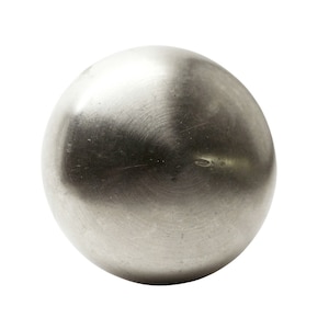 Vintage 1.5 in. Modern Brushed Nickel Drawer Cabinet Knob