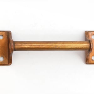 Antique 4.25 in. Copper Washed Brass Drawer or Window Pull