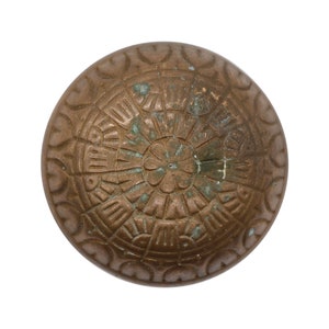 Antique 8 Fold Kenton Brass Passage Door Knob