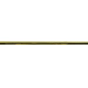 Vintage Polished Brass 25 in. Surface Mount Towel Bar