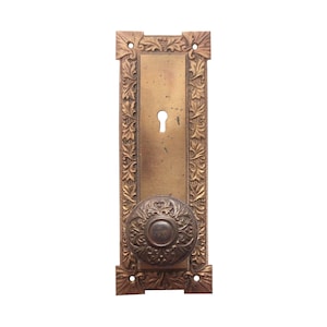 Antique Classic Corbin Jacobean Bronze Door Knob Set