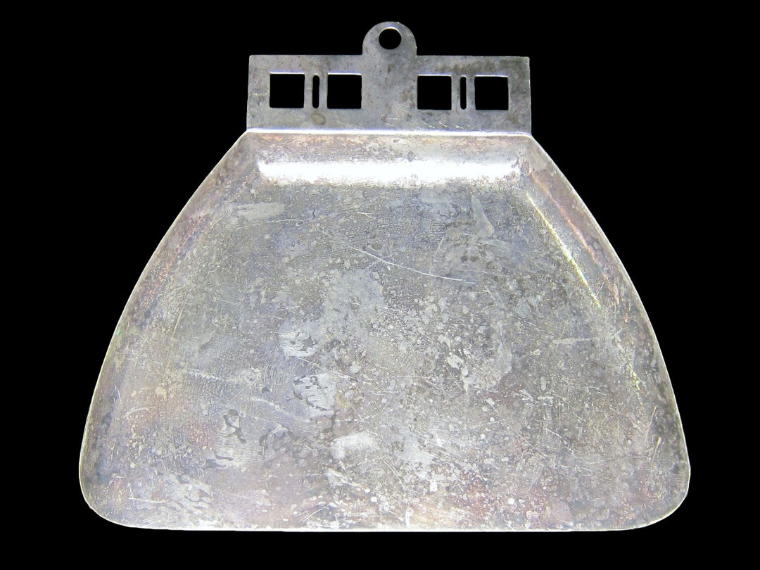 アンティークシルバーメッキダストパン - Etsy 日本