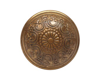 Antique Yale & Towne Etrurian 8 Fold Brass Passage Door Knob