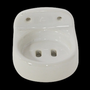 Porcelain White Soap Dish