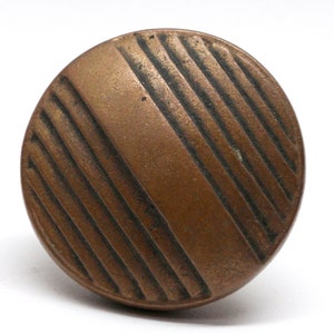 Antique Cast Bronze Two Fold Passage Door Knob