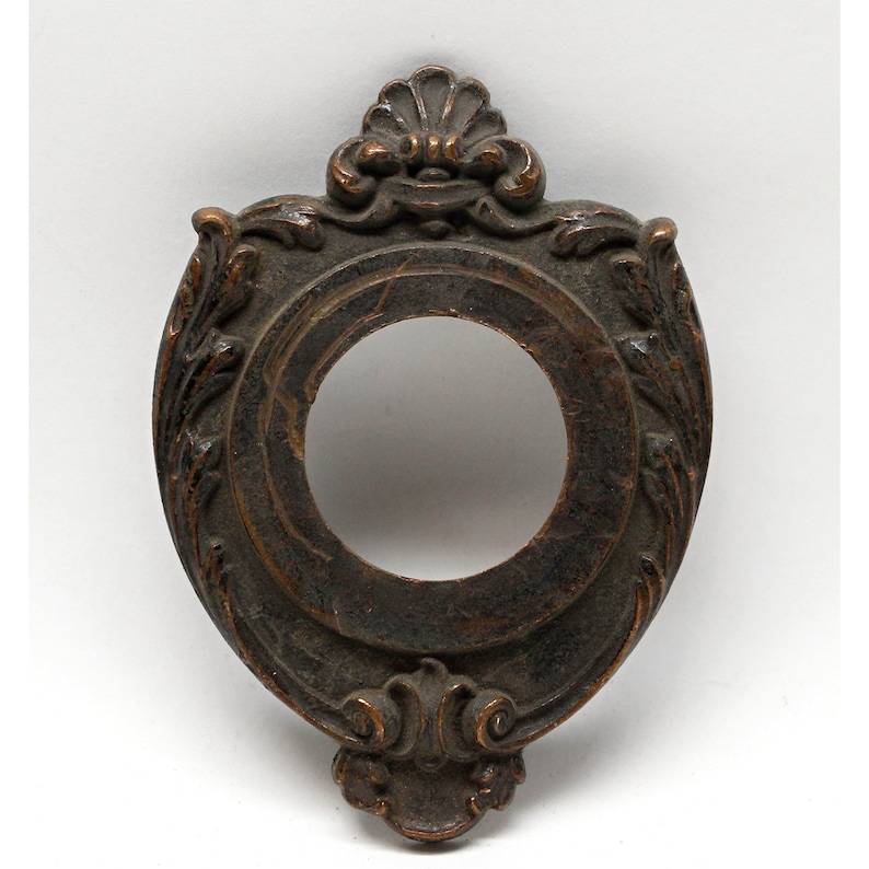 Victorian Bronze Antique Door Bell Cover Etsy