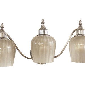Waldorf Astoria 3 Chrome Light Wall Sconce