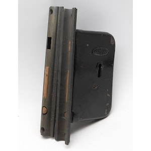 Pair of Vintage Branford Cast Iron Pocket Mortise Door Locks