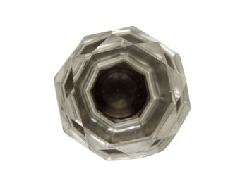 Vintage Style Clear Cut Glass Door Knob Vintage Style Clear Cut Glass Door Knob