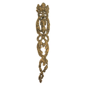 Antique 12 in. French Bronze Applique