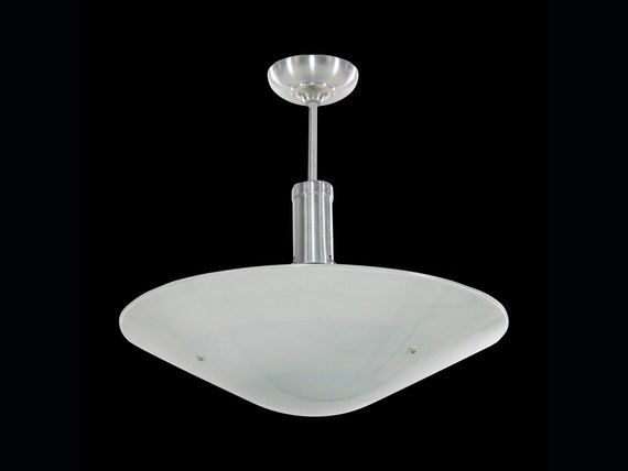 Ombre sales glass pendant