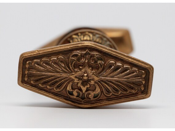Nickel Plated Bronze Waldorf Astoria Russell /& Erwin Door Knob