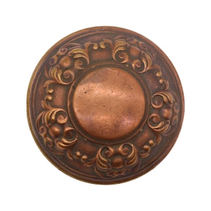 Antique Yale & Towne Brass Nubian Entry Door Knob