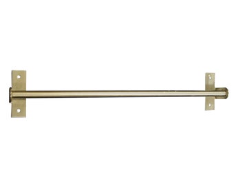 20.5 in. Modern Brushed Steel Surface Mount Towel Bar