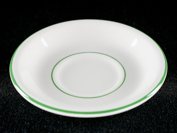 貴重！40s〜50s大皿プレート磁器レストランウェア　ダイナーUSAヴィンテージ 1940s Niagara China Restaurant Ware D-9 White 6 In. Round Plate - Etsy