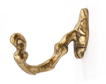Waldorf Astoria Polished Bronze Wall Curtain Hook