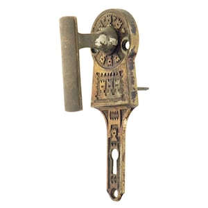 Antique Gilbert Lever Knob Set