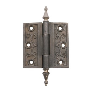 Victorian Cast Iron Steeple 3.5 x 3.5 Tip Butt Door Hinge