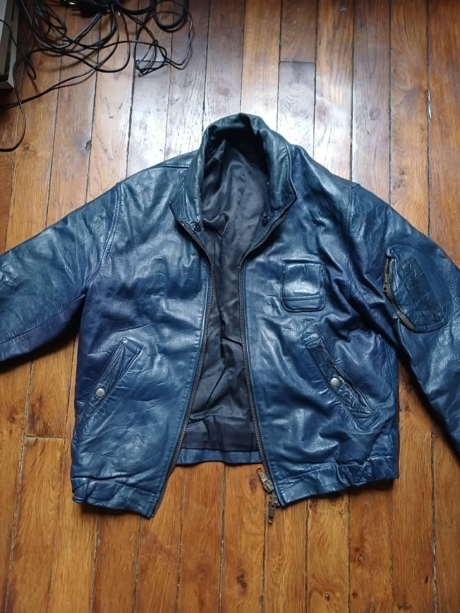 French cyclist jacket leather - Etsy 日本
