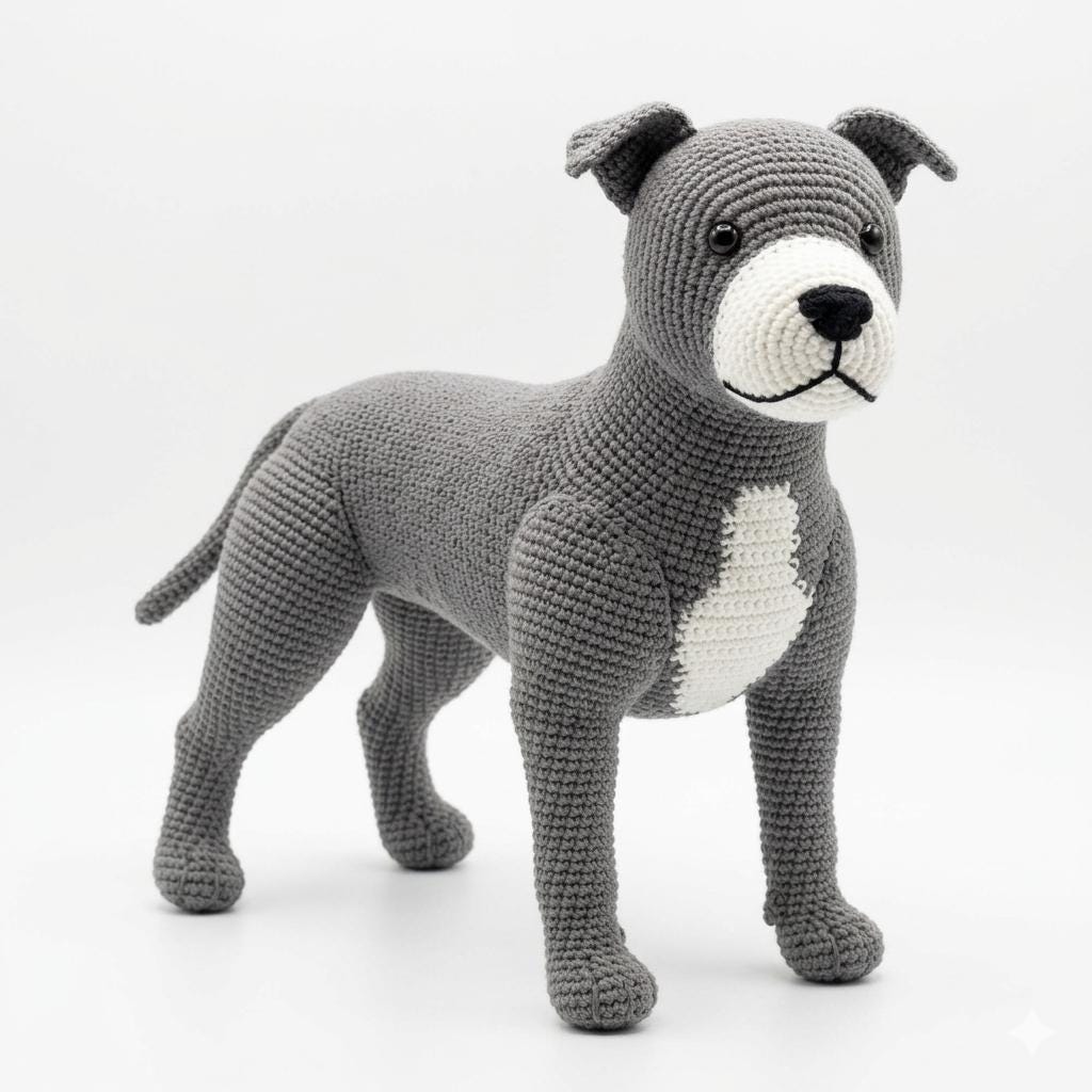 30 Pitbull Crochet Patterns for Amigurumi, Blankets, Pillows, and More 20 Realistic Pit Bull Dog Crochet Pattern