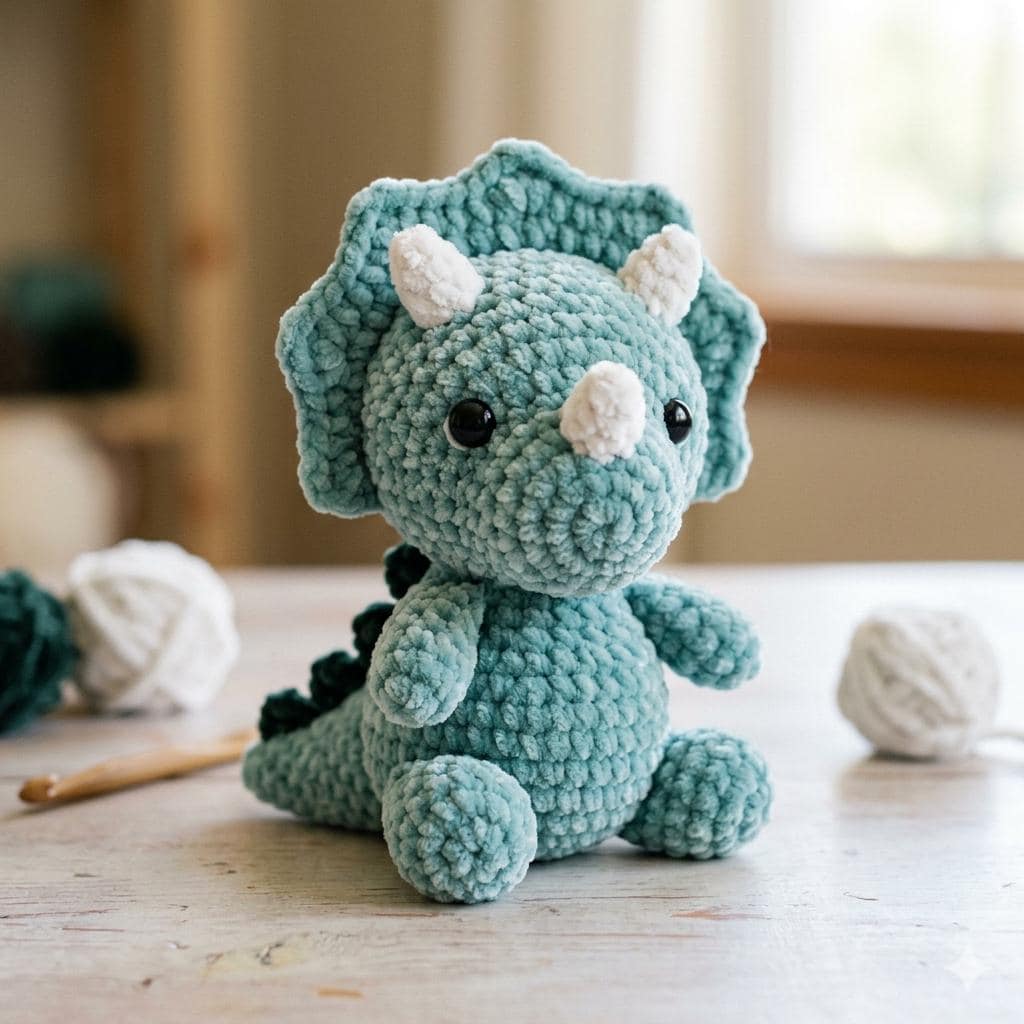 30 Dinosaur Crochet Patterns for Roaring Cute Amigurumi Projects 28 Dinosaur Crochet Pattern, Crochet Pattern, Dinosaur Amigurumi Crochet Pattern, T Rex Stegosaurus Crochet Toy, Easy No...