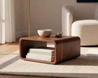 Wooden Cube Storage Bookshelf – Modern Modular Bookcase
