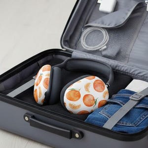 Watercolor Oranges AirPod Max Cases | Citrus Pattern Headphone Covers