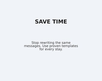 Gast Messanger Template Pack |Airbnb Nachrichtenvorlagen | .FeWo Gästebuch | Check-In Checkout Message Scripts | VRBO Host Com