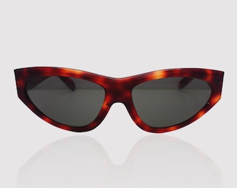 Rare 1995 Ray‑Ban B&L Cat‑Eye • Made in France • G15 Mineral Glass • Vintage Tortoise Jackie O Sunglasses