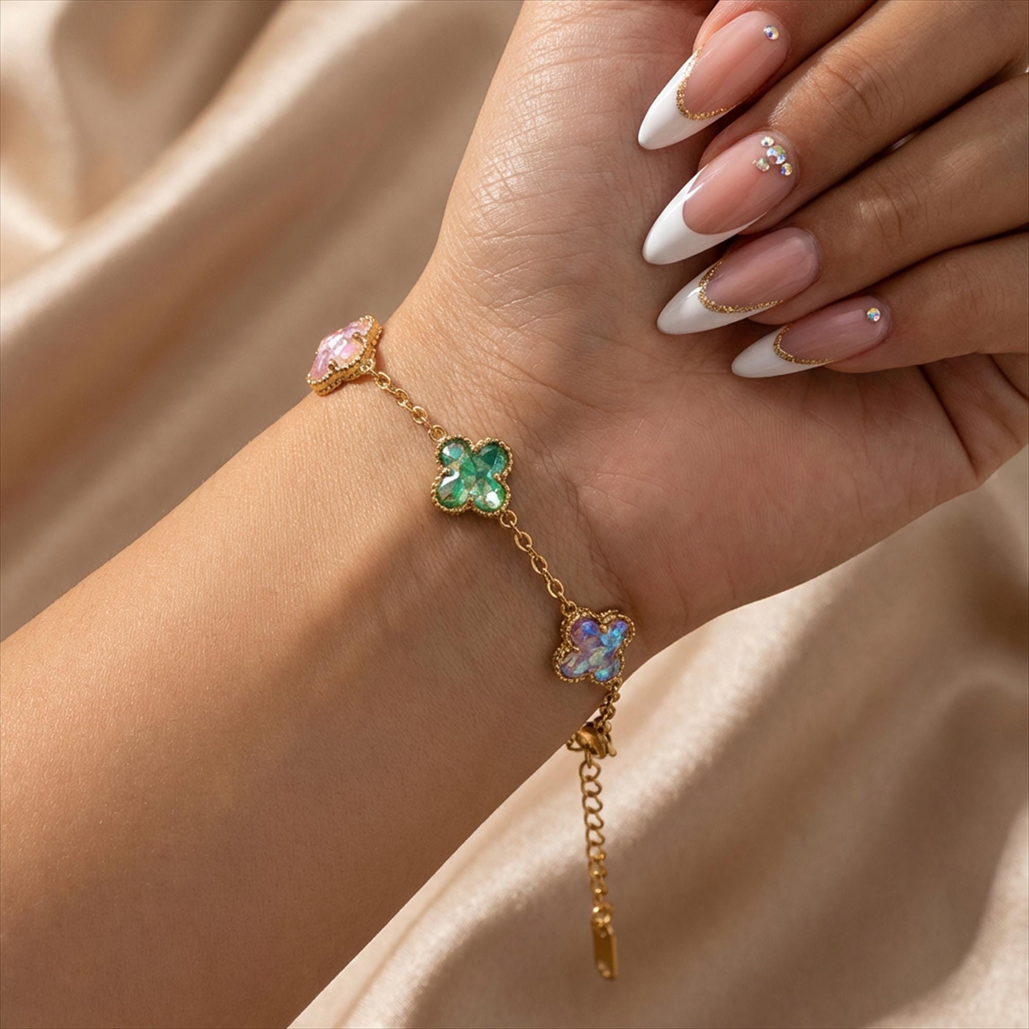 Clover van cleef bracelet - Etsy 日本