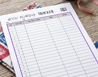 Book reading mood tracker | Printable Reading Journal Book Mood Tracker | Printable, Reading Journal, Ratings and Reflection Log