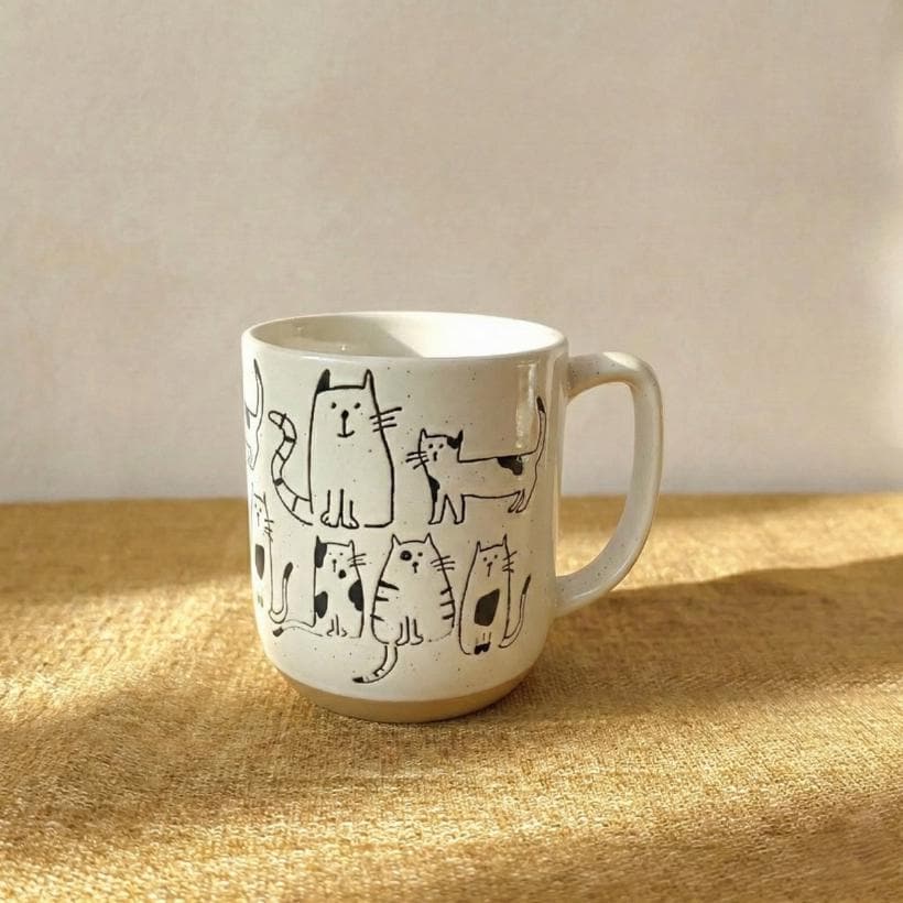 a w coffee mug Awesome Just Like My Daughter Funny Coffee Mug – WaveyWares® main image 0