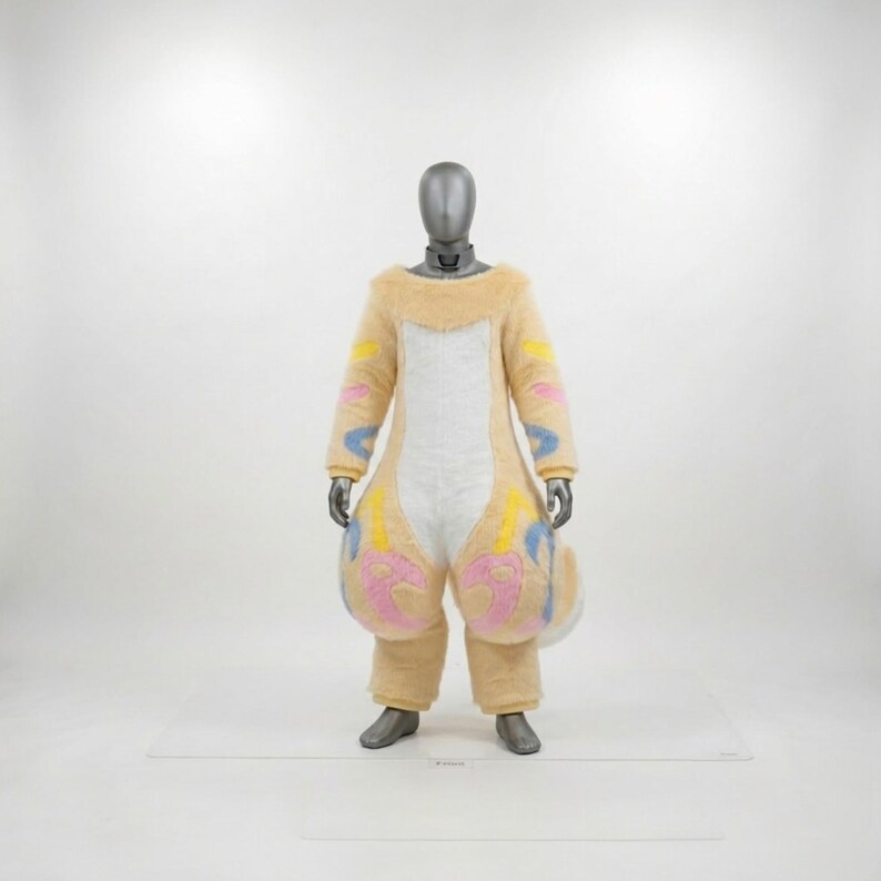 Colorful Fursuit Full Body Costume Kawaii Anthropomorphic Character ...