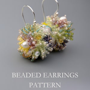 Patroon kralenoorbellen • Zelfstudie kralen • Rocailles pdf. Engelse taal