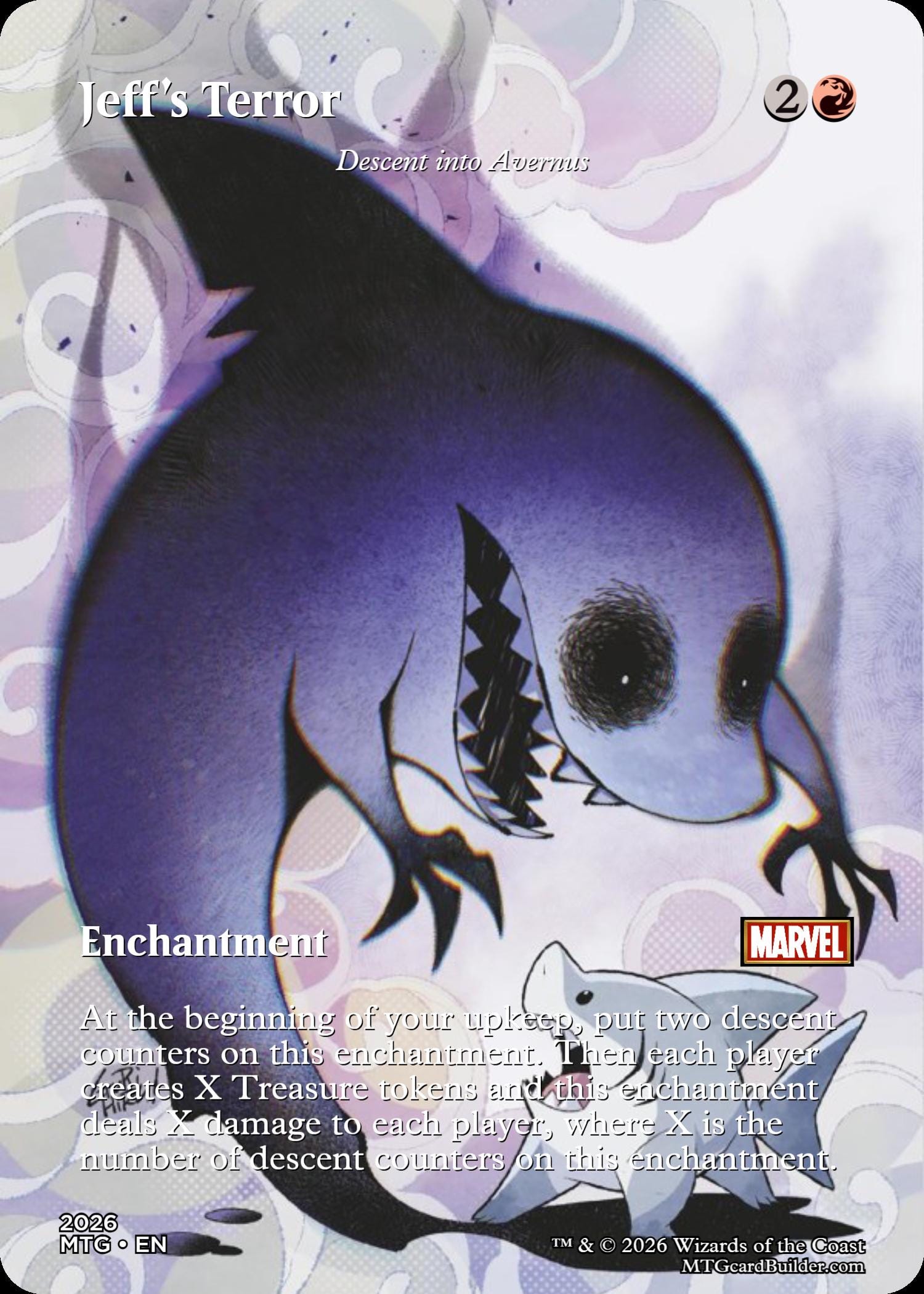 Jaws, Relentless Predator Secret Lair Drop Proxies - Etsy