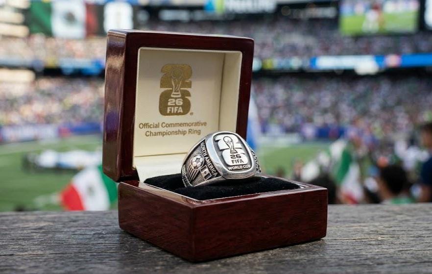 2026 FIFA World Cup Championship Ring, North America Soccer Fan
