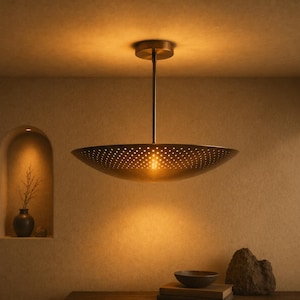 Brass Flush Mount Ceiling Light-Elegant Fixture entryway Lights-Mid Century-Mount Sputnik Chandelier-Italian Fixture Flush