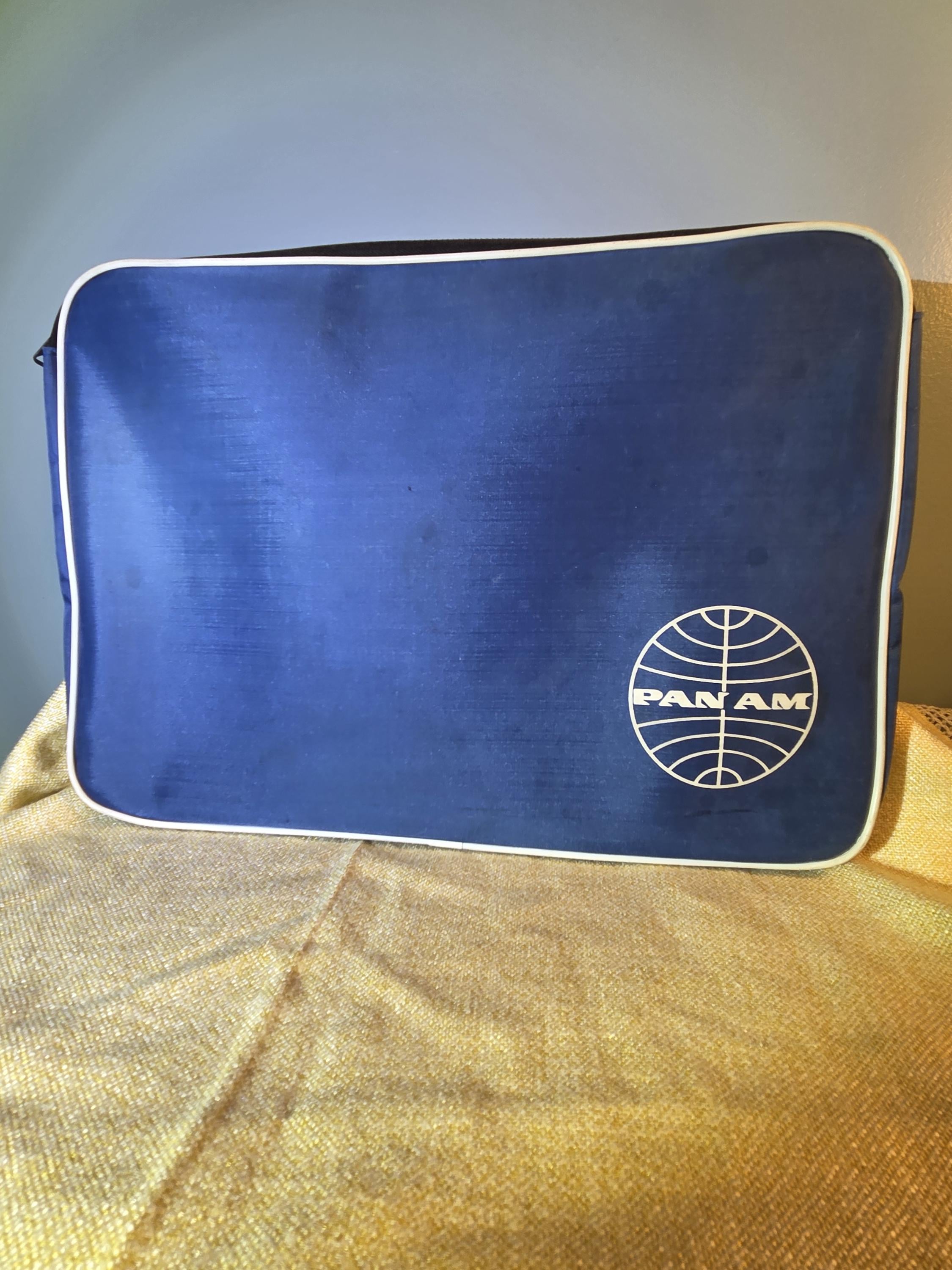 Vintage Pan Am Travel Bag - Etsy