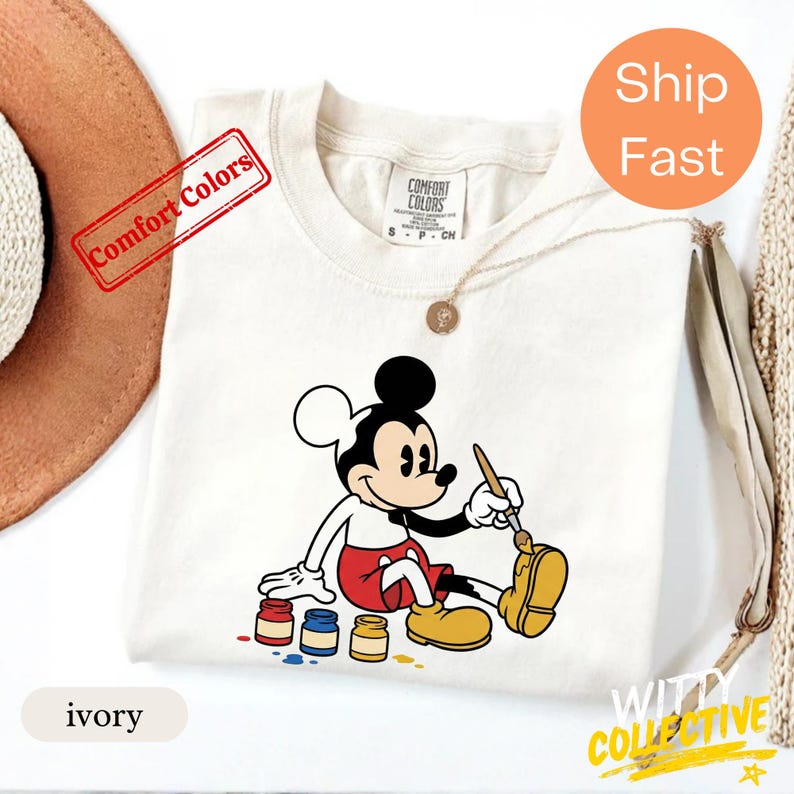 Mickey Mouse Shirt - Retro Classic Disney Top - Magical Disney Vacation Adult Trip Outfit image 17
